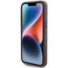 iPhone 15 Pro Max Tok - Guess 4G Metal Gold Logo - Barna