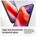 iPhone 15 / 16 Kijelzővédő Üvegfólia - Spigen Glas.tR EZ Fit