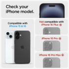 iPhone 15 / 16 Kijelzővédő Üvegfólia - Spigen Glas.tR EZ Fit x 2 db