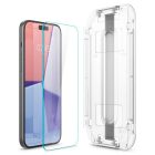 iPhone 15 Plus / 16 Plus Kijelzővédő Üvegfólia - Spigen Glas.tR EZ Fit x 2 db