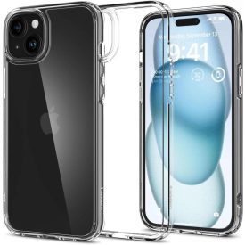 iPhone 15 Tok - Spigen Ultra Hybrid - Átlátszó iPhone 15 Tok - Spigen Ultra Hybrid - Átlátszó
