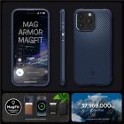 iPhone 15 Pro Tok - Spigen Mag Armor MagFit - Kék