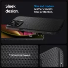iPhone 15 Pro Tok - Spigen Liquid Air - Fekete