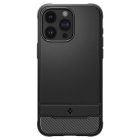iPhone 15 Pro Tok - Spigen Rugged Armor MagFit - Fekete