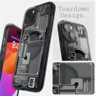 iPhone 15 Plus Tok - Spigen Ultra Hybrid MagFit - Zero One Szürke