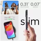 iPhone 15 Plus Tok - Spigen Ultra Hybrid MagFit - Zero One Szürke