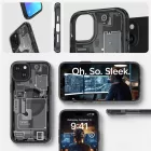 iPhone 15 Plus Tok - Spigen Ultra Hybrid MagFit - Zero One Szürke