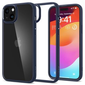 iPhone 15 Plus Tok - Spigen Ultra Hybrid - Kék iPhone 15 Plus Tok - Spigen Ultra Hybrid - Kék