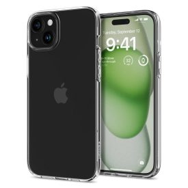 iPhone 15 Plus Tok - Spigen Liquid Crystal - Átlátszó iPhone 15 Plus Tok - Spigen Liquid Crystal - Átlátszó