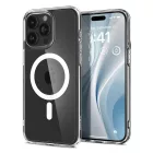 iPhone 15 Pro Max Tok - Spigen Ultra Hybrid MagFit - Átlátszó-Fehér