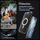 iPhone 15 Pro Max Tok - Spigen Ultra Hybrid MagFit - Átlátszó-Fehér