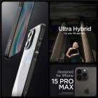 iPhone 15 Pro Max Tok - Spigen Ultra Hybrid - Fekete