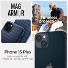 iPhone 15 Plus Tok - Spigen Mag Armor MagFit - Kék