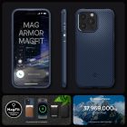 iPhone 15 Pro Max Tok - Spigen Mag Armor MagFit - Kék