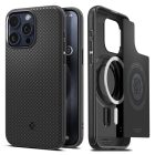 iPhone 15 Pro Max Tok - Spigen Mag Armor MagFit - Fekete