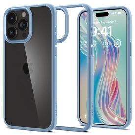 iPhone 15 Pro Max Tok - Spigen Ultra Hybrid - Sierra Kék iPhone 15 Pro Max Tok - Spigen Ultra Hybrid - Sierra Kék
