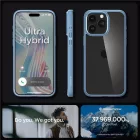 iPhone 15 Pro Max Tok - Spigen Ultra Hybrid - Sierra Kék