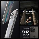 iPhone 15 Pro Max Tok - Spigen Ultra Hybrid - Átlátszó