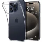 iPhone 15 Pro Max Tok - Spigen Liquid Crystal - Átlátszó