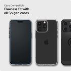iPhone 15 Pro Max Kijelzővédő Üvegfólia - Spigen Glas.tR AlignMaster Full Cover x 2 db