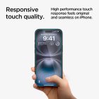 iPhone 15 / 16 Kijelzővédő Üvegfólia - Spigen Glas.tR EZ Fit Privacy x 2 db