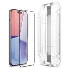 iPhone 15 Kijelzővédő Üvegfólia - Spigen Glas.tR EZ Fit Full Cover