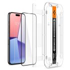 iPhone 15 Pro Max Kijelzővédő Üvegfólia - Spigen Glas.tR EZ Fit Full Cover