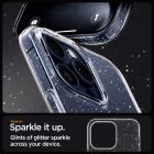 iPhone 15 Pro Max Tok - Spigen Liquid Crystal Glitter - Átlátszó-Ezüst