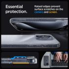 iPhone 15 Pro Max Tok - Spigen Liquid Crystal Glitter - Átlátszó-Ezüst