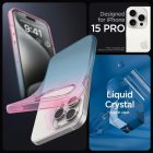 iPhone 15 Pro Tok - Spigen Liquid Crystal - Rózsaszín-Kék