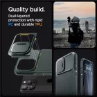 iPhone 15 Pro Max Tok - Spigen Optik Armor MagFit - Zöld