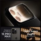 iPhone 15 Pro Max Tok - Spigen Optik Armor MagFit - Fekete
