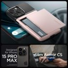 iPhone 15 Pro Max Tok - Spigen Slim Armor CS - Pink