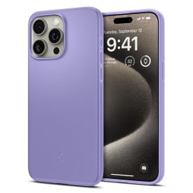 iPhone 15 Pro Max Tok - Spigen Thin Fit - Lila iPhone 15 Pro Max Tok - Spigen Thin Fit - Lila