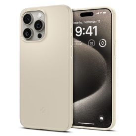 iPhone 15 Pro Max Tok - Spigen Thin Fit - Bézs iPhone 15 Pro Max Tok - Spigen Thin Fit - Bézs