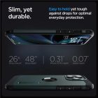 iPhone 15 Pro Tok - Spigen Tough Armor MagFit - Zöld