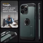 iPhone 15 Pro Max Tok - Spigen Tough Armor MagFit - Zöld