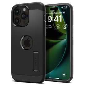 iPhone 15 Pro Max Tok - Spigen Tough Armor MagFit - Fekete iPhone 15 Pro Max Tok - Spigen Tough Armor MagFit - Fekete