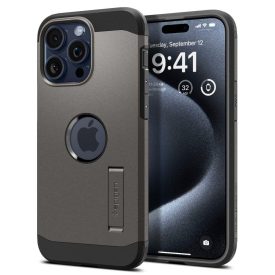 iPhone 15 Pro Max Tok - Spigen Tough Armor MagFit - Szürke iPhone 15 Pro Max Tok - Spigen Tough Armor MagFit - Szürke