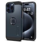 iPhone 15 Pro Tok - Spigen Tough Armor MagFit - Kék