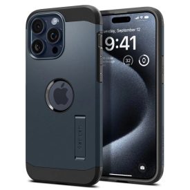 iPhone 15 Pro Tok - Spigen Tough Armor MagFit - Kék iPhone 15 Pro Tok - Spigen Tough Armor MagFit - Kék