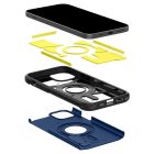 iPhone 15 Plus Tok - Spigen Tough Armor MagFit - Kék