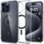 iPhone 15 Pro Max Tok - Spigen Ultra Hybrid MagFit - Átlátszó-Karbon