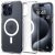 iPhone 15 Pro Tok - Spigen Ultra Hybrid MagFit - Matt Átlátszó