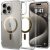 iPhone 15 Pro Max Tok - Spigen Ultra Hybrid MagFit - Átlátszó-Arany