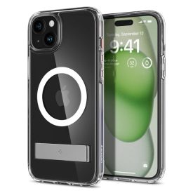 iPhone 15 Plus Tok - Spigen Ultra Hybrid S MagFit - Átlátszó   iPhone 15 Plus Tok - Spigen Ultra Hybrid S MagFit - Átlátszó