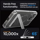 iPhone 15 Pro Tok - Spigen Ultra Hybrid S MagFit - Átlátszó-Grafit