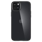 iPhone 15 Tok - Spigen Ultra Hybrid - Matt Fekete