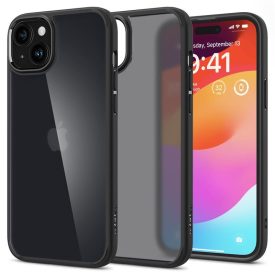 iPhone 15 Plus Tok - Spigen Ultra Hybrid - Matt Fekete iPhone 15 Plus Tok - Spigen Ultra Hybrid - Matt Fekete