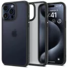 iPhone 15 Pro Tok - Spigen Ultra Hybrid - Matt Fekete
